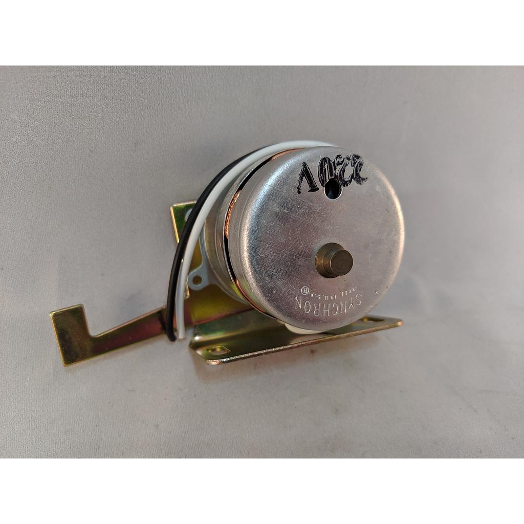 Bindicator Motor Replacement Kit: 240VAC, 4W, 1rpm, 50/60Hz; Includes bracket, Terminal block and washer(A-H-9D-K-HD 240VAC)