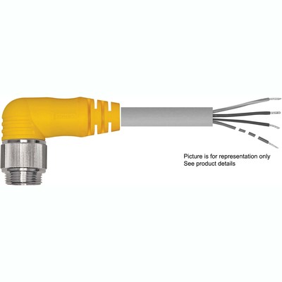 Turck Actuator and Sensor Cordset, Connection Cordset (WK 30-5M)