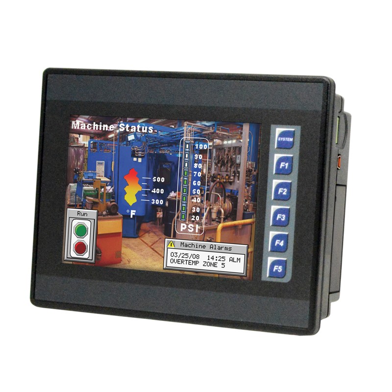 EXL6 Controller 5.7", 12 DC In, 12 DC Out, 6 Analog In (mA/V/Tc/mV/RTD), 4 Analog Out