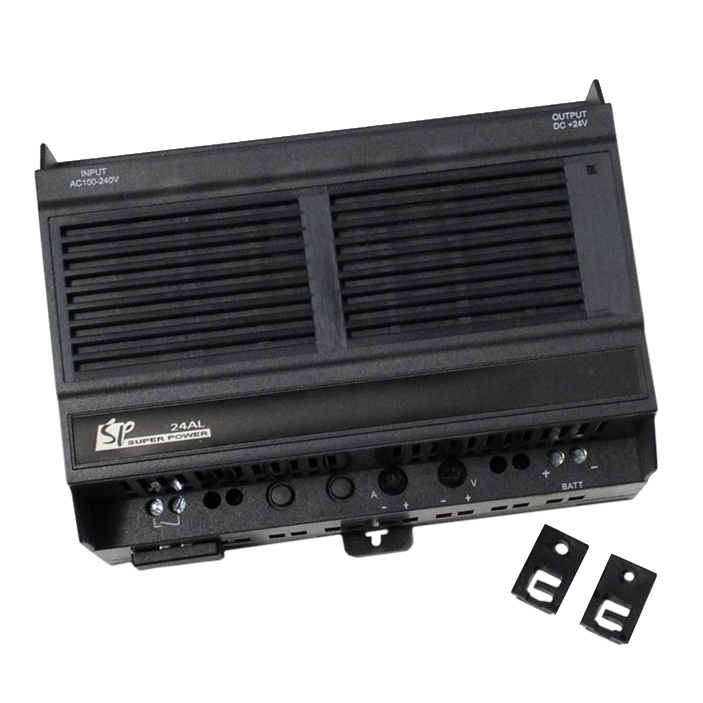 End of Life - 72 watt power supply 100-240VAC or 140-340VDC Switching supply that outputs 3A (HE-X24-AS/AL) at 24VDC. Mounts on Standard DIN rail. Designed for X Family products