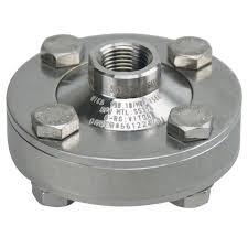 WIKA L990.10 Diaphragm Seal, 1/4"NPTF x 3/4"NPTF, All SS, 1/4"NPT Flushing Port, L990.10.N2FXN6F.SS.SS-2.SS.SS.VI.1500
