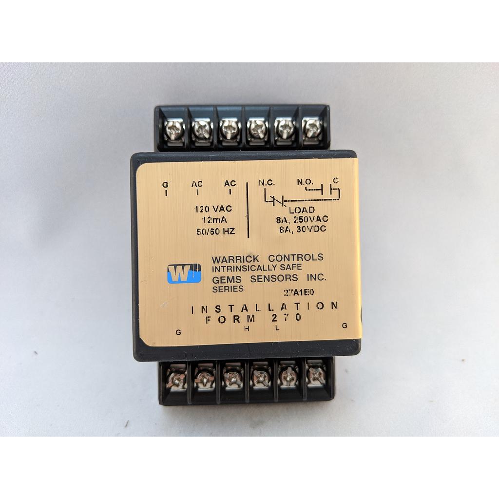 LEVEL CONTROL 120VAC 10K OHM SENSITIVITY, NEMA 1 ENCLOSURE