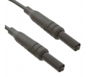 Fluke 4911A-48-0, 48.0" (1219.20mm) Banana Plug, Single, Sheathed - Retractable To Banana Plug, Single, Sheathed - Retractable Patch Cord 1000VAC (1kV), 5 PC Min Order Quantity