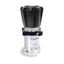 Tescom 26-1500 Series Regulator, 316 SS Body, Outlet Pressure 0-50PSI, 1/4" NPT Inlet, Outlet & Gauge Port, Max Inlet Pressure 6000PSI