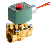 ASCO Liquid Petroleum Gas Systems, Gas Shut Off Valve,  5-250PSI, 1/2"NPT, Normally Closed, Brass Body, 2 Way,  281,000/ 7,994,000 BTU, 120VAC