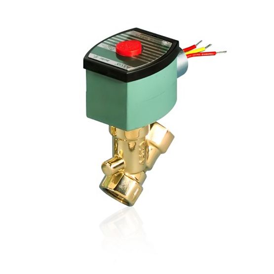 030 Series 1/2" Brass 2-Way NC Gas Shutoff Valve