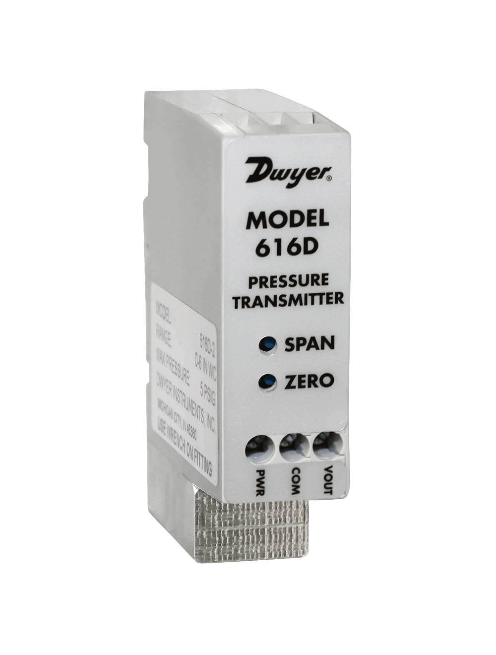616D Differential Pressure Transmitter, 0-10PSID