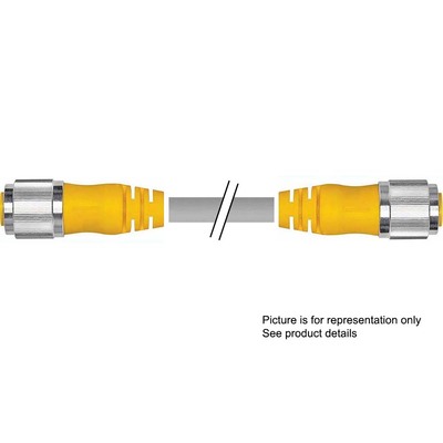 Turck Hazardous Location Cordset, Extension Cordset (P-RSV RKV 636-1547-4M)