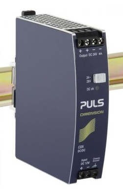 PULS DC/DC Converter, 120W,48VDC In, 24-28VDC Out, 5-4.3A