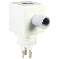 Warrick (Gems Sensors) 3G1E1 Fitting; Warrick; 2" NPT; 1 Probe; Poly & PVC, 316SS Inserts