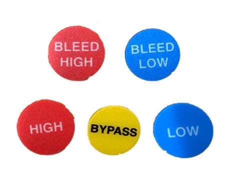 Mako knob labels