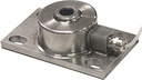 Kistler Morse LD3 Compression Load Cell, 25k lbs Rated Load, Ambient Temp 0째 to 100째 F, 25 ft Cable, Brushed Finish