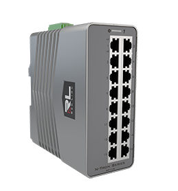 16-port 10/100 Unmanaged Industrial Ethernet Switch (16 10/100BaseT RJ45 Ports)