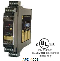 API Potentiometer Input to DC Transmitters, Isolated, Field Rangeable