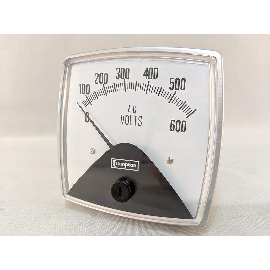 CROMPTON FIESTA 3.5" 0-5 AAC RANGE 0-5 AAC SCALE 50/60HZ