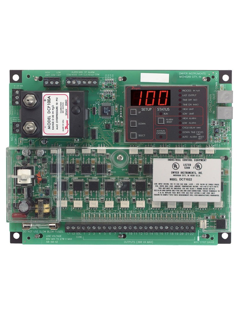 Dwyer Master Controller, 6 channels