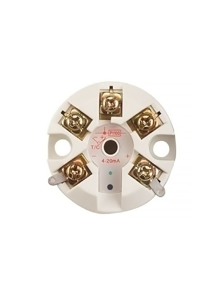 Dwyer Push-button temperature transmitter, thermocouple (type J, K, T) input.