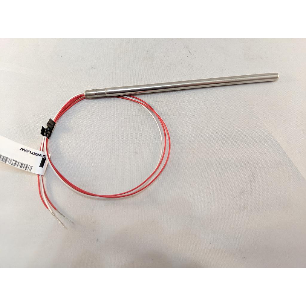 Watlow RB Style RTD, Single 3-Wire, SS, 3/16" OD x 90° Bend (4" Hot/2" Cold), 30' PFA/SS Lead