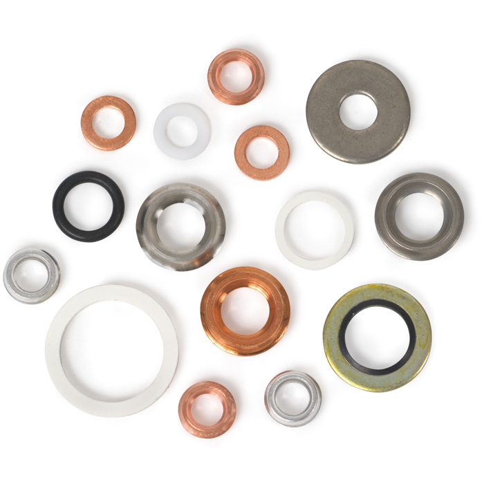 Wika 910.17 Sealing Ring, G1/4, M12x1.5 - Copper
