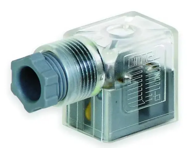 Numatics 24VDC Plug-In Socket w/Light