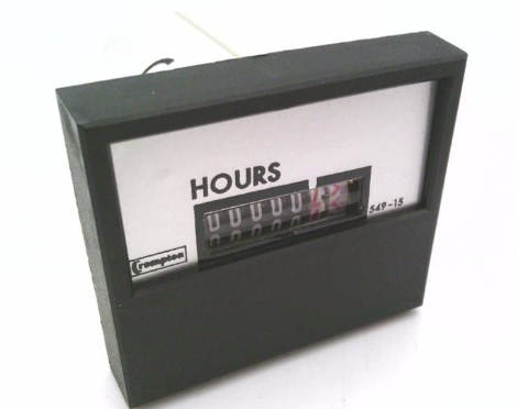 Crompton Elapse Time meter 240 VAC 60HZ