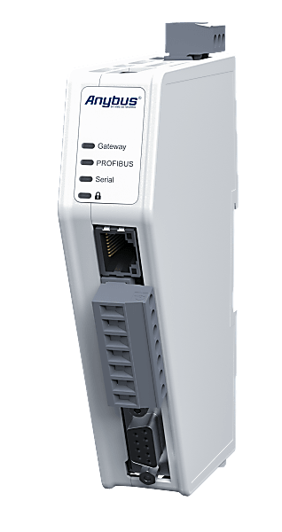 Anybus Communicator Serial, PROFIBUS DPV1 (Device/Slave) to Modbus RTU (Serial Master)
