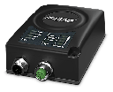 Anybus Wireless Bridge II, WLAN or Bluetooth (AP or Client), Up to 400m light of sight. Ordered separately: M12 quick disconnect cables for Ethernet (4-pin, D-coded) and Power (5-pin, A-coded).