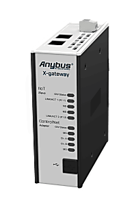Anybus IIoT Gateway, ControlNet Adapter/Slave to MQTT/OPC UA