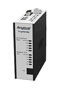 Anybus X-gateway, AS-Interface Master to Modbus TCP/IP Slave
