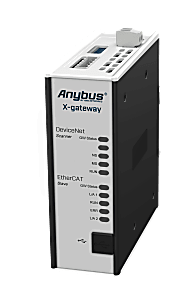 Anybus X-gateway, EtherCAT Slave to DeviceNet Scanner/Master