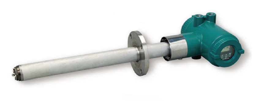Yokogawa Zirconia O2 Analyzer, 0.4m Probe, SUS 316 SS Wetted Material, ANSI Class 150 4" RF Flange Process Connection, No Auto Cal, External Reference Air Connection, 1/4" NPT Gas Thread, 1/2" NPT Converter Thread