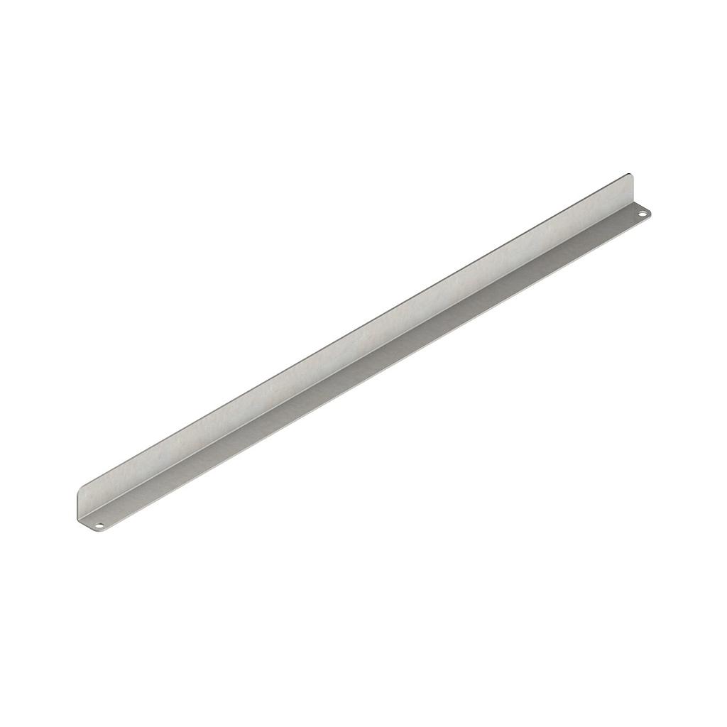 Banner Bracket: Sensor Mounting - PVL500 Array; Right-Angle; Mounting Reflector Outside Bin; Material: Clear Zinc-Plated Steel (SMBPVL3-500)