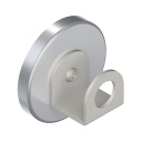 Banner Magnet Mount Kit; For Use With Flexible Mounting arms; 3.2 in Diameter; Up To 95 LB Pull (SMBFLXMAG)