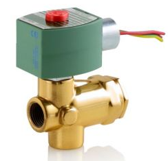 ASCO SOLENOID VALVE 2 WAY NORMALLY CLOSED 1/2" BRASS 120/60