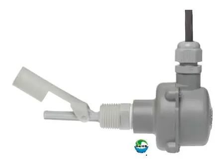 Gems Level Switch LS-7, Polypropylene, 1/2" NPT Threads, 5 Amp Relay w/J-Box