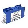 Gems Programmable Safe-Pak, Intrinsically Safe Relay, 95-120VAC, NO, NC or Latching Output