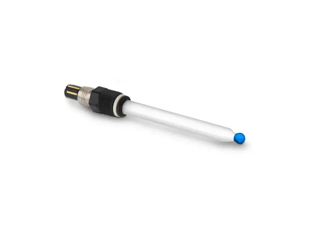 KROHNE Optisens pH 8100 Sensor, Potentiometric pH Sensor for Chemicals, Industrial Wastewater and Low Conductivity Media