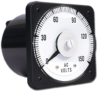 SWITCHBOARD WATTMETER, 120V/208V, 3 Phase 4 Wire