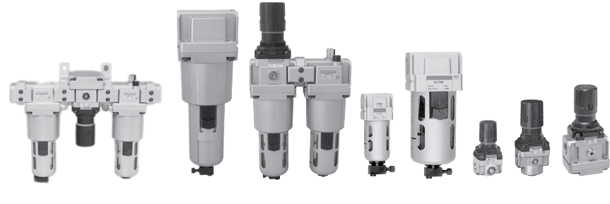 Marsh Filter Regulator, 1" NPT, 0 to 10 PSI Outlet Range, 5 Micron Filter, Manual Drain, Metal Bowl w/ Indicator