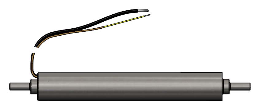 Watlow Fluent In-Line Heater, 1" O.D. x 4.25" Length, 120V, 250 Watts 
