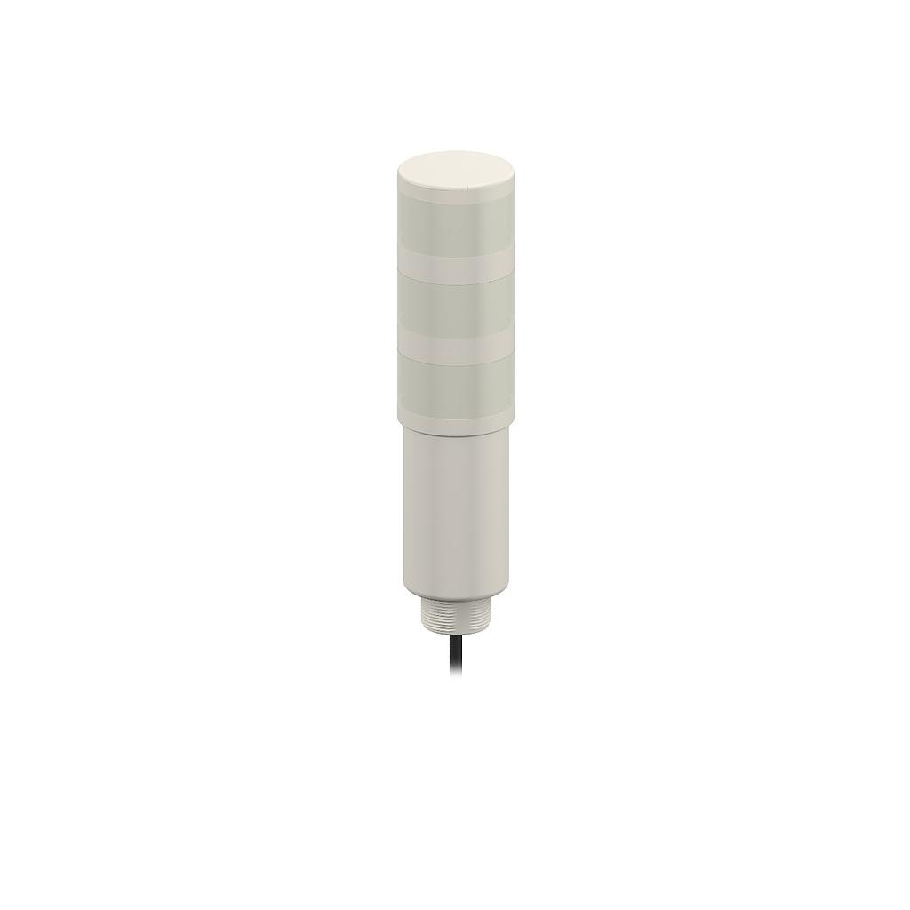 | DISCONTINUED | Banner TL50 Tower Light, Gray Housing: 3-Color Indicator (TL50ZBYRC)