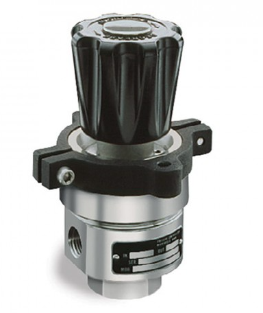 Pressure Reducing Regulator, 316 Stainless Steel, 0-500 PSI  0-34.5 Bar, Max 0-6000#, 3/8"NPT