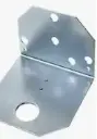 DWYER Zinc-plated, 16-gauge steel corrosion-resistant bracket for quick installation and permanent mounting of Dwyer 1800 low differential pressure switches.