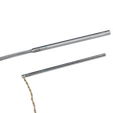 Watlow 1/4" FIREROD Cartridge Heater, 8.35" Len., 240V, 570W, 304 SS Sheath, 12" High Temp Lead