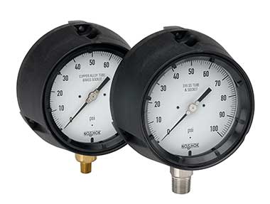 NoShok 600/700 Series Pressure Gauge, Process & Low Pressure Process