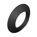 Banner Accessory: for Mounting Bracket; Glass filled PBT flush mount flange nut; Use with S18-2 Series barrel Sensors; Package Quantity = 1 (SMBS18-2-1)