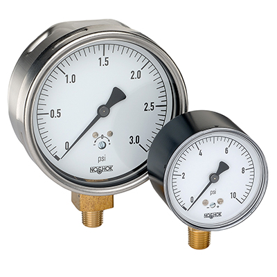 NoShok 200 Series Low Pressure Diaphragm Gauge