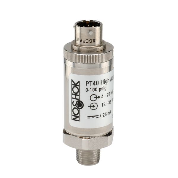 NoShok PT40 Series High Accuracy, Fixed Range Pressure Transmitter