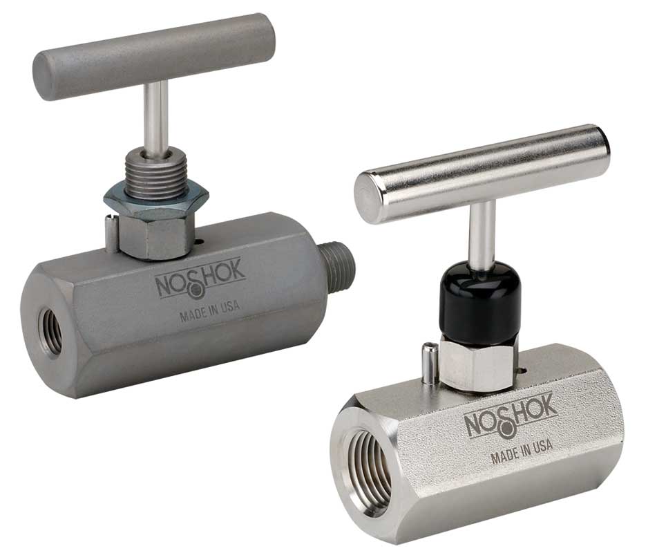 NoShok 500 Series Standard, Soft Seat Needle Valve