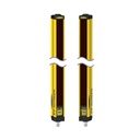 Banner EZ-SCREEN Pair; Resolution: 14 mm; Range: 6 m (20 ft); Defined Area: 1200 mm (47.2 in); Housing Length: 1270 mm (50.0 in); Connection: 8-pin M12 Connectors; Emitter: No test input (SLSP14-1200Q88)